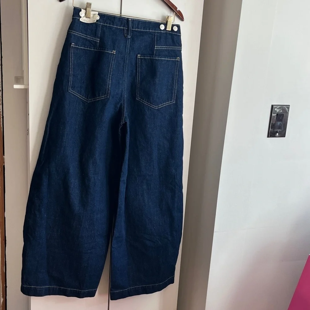 Free People High Street Trouser Jeans Size 28 NWT